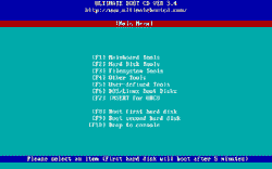 UltimateBootCD - en ven i nden