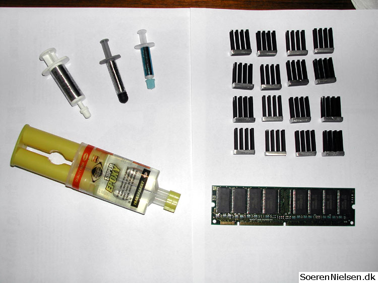 Heatsinks for memory module