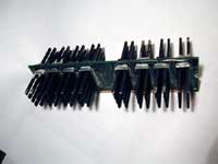 16 heat sinks mounted