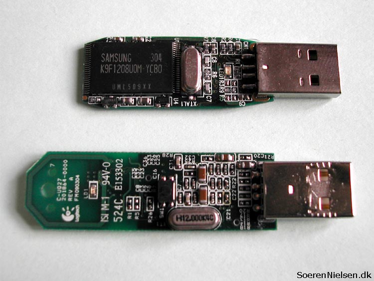 Receiver og memory stick